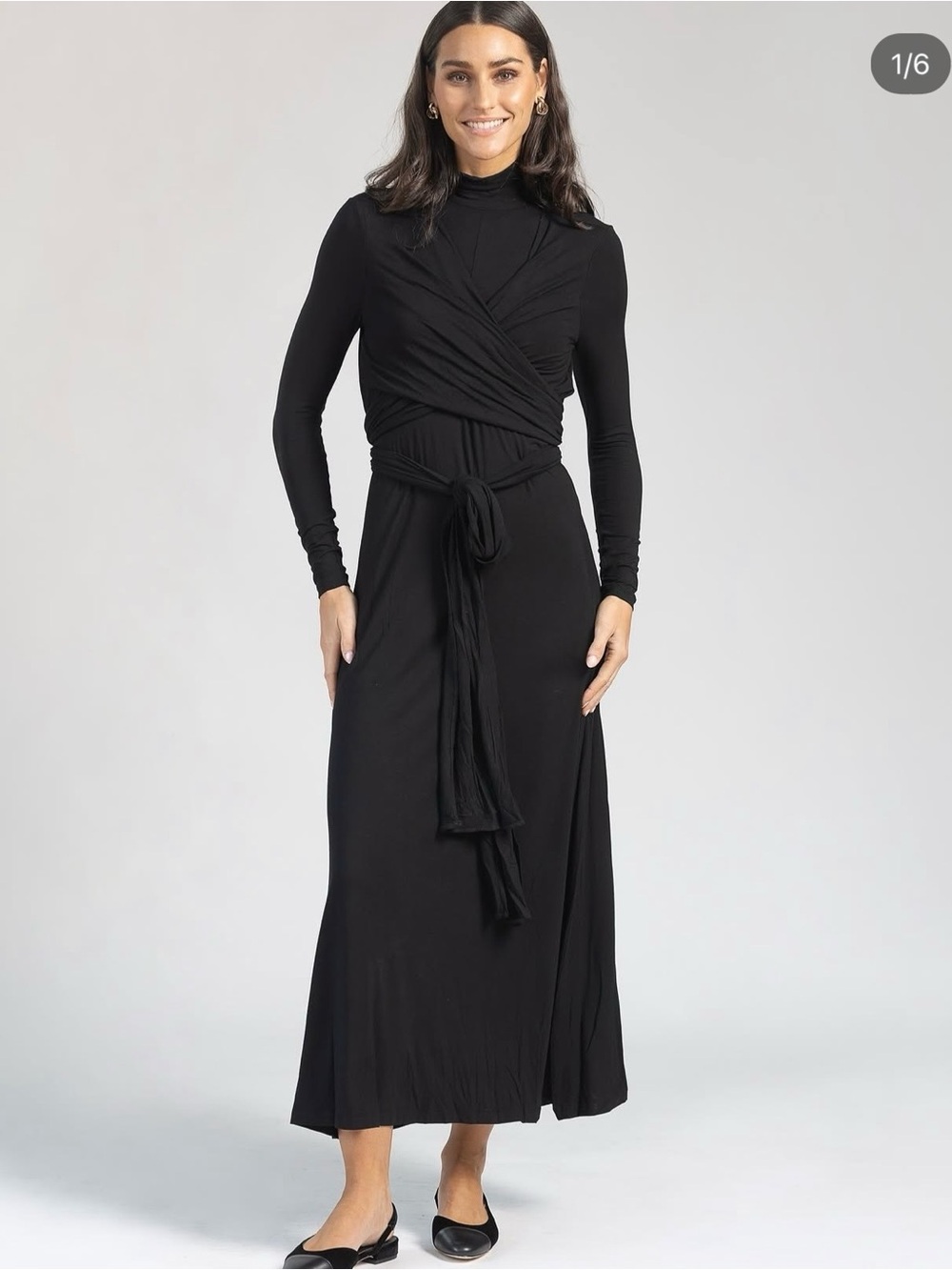 Loup Waist Wrap Dress
